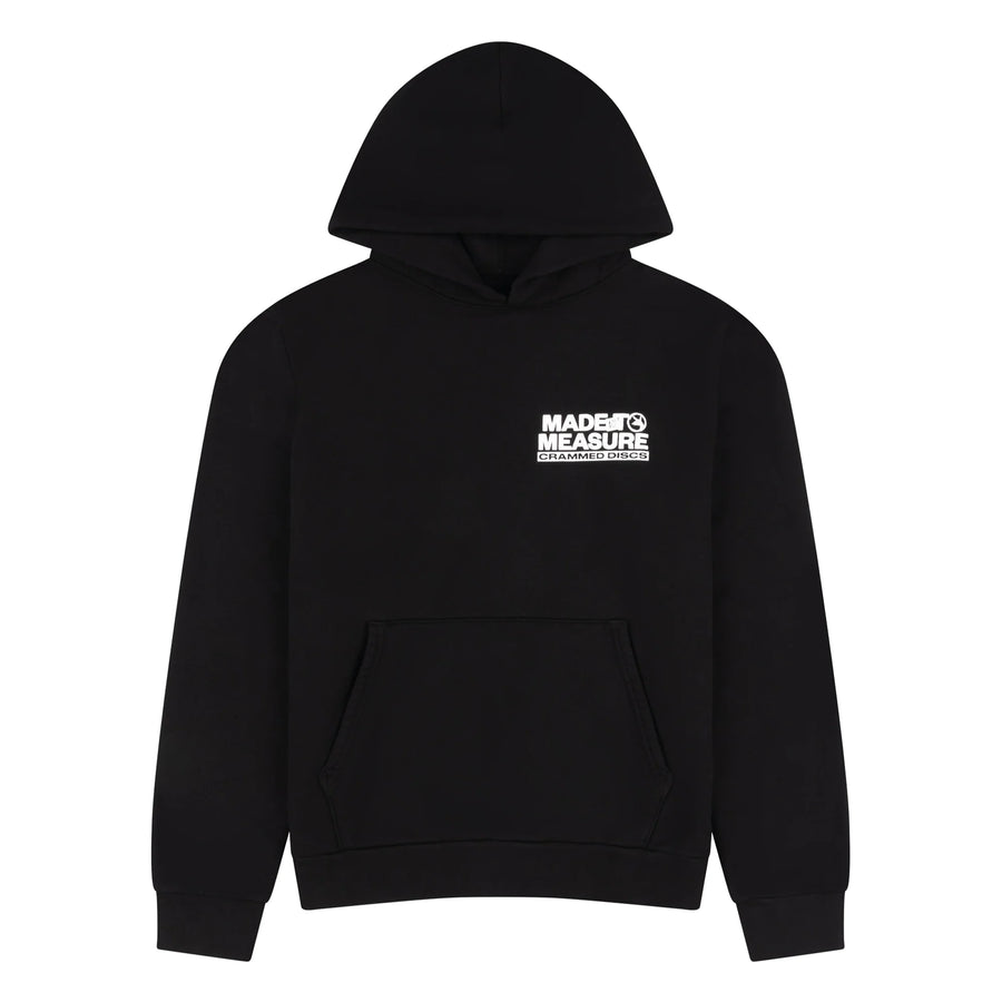 CRAMMED DISCS X NTS SCUMS AND HALFWITS HOODIE - BLACK