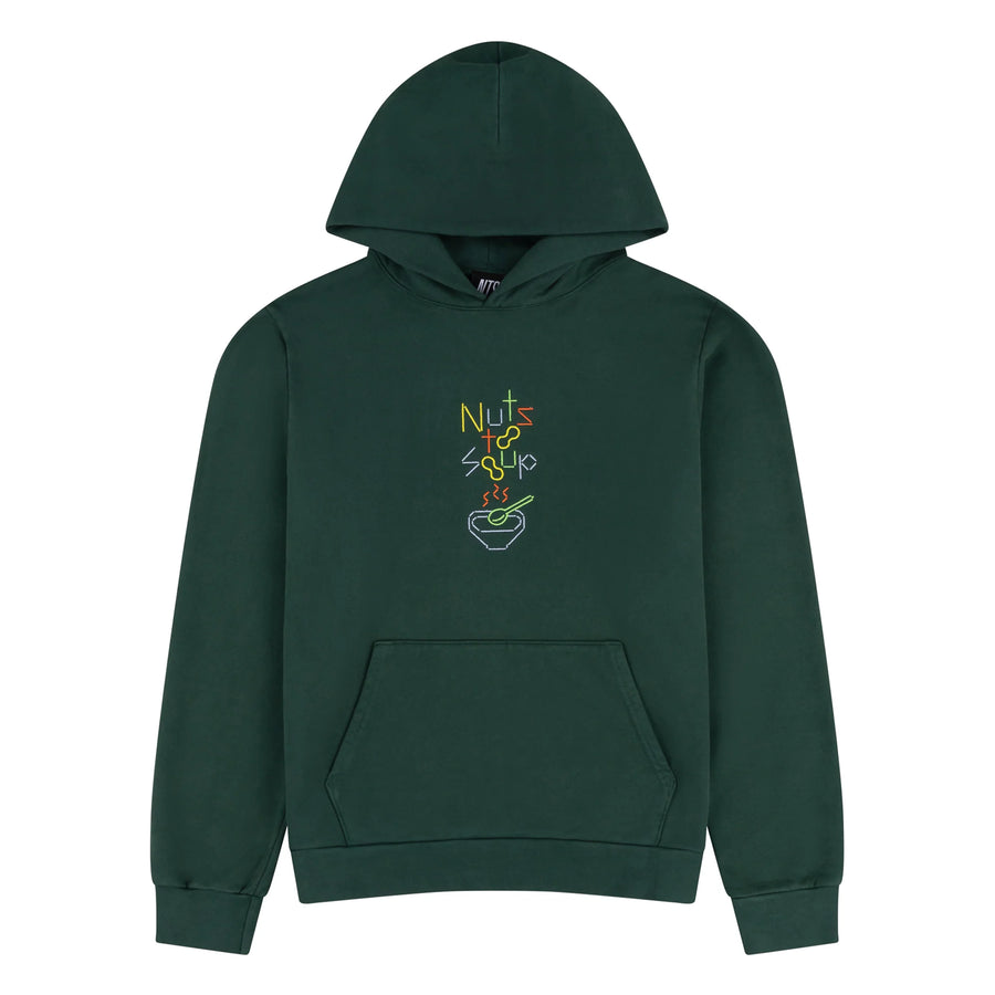 NTS RADIO - Nuts To Soup Sticks Green Hoodie