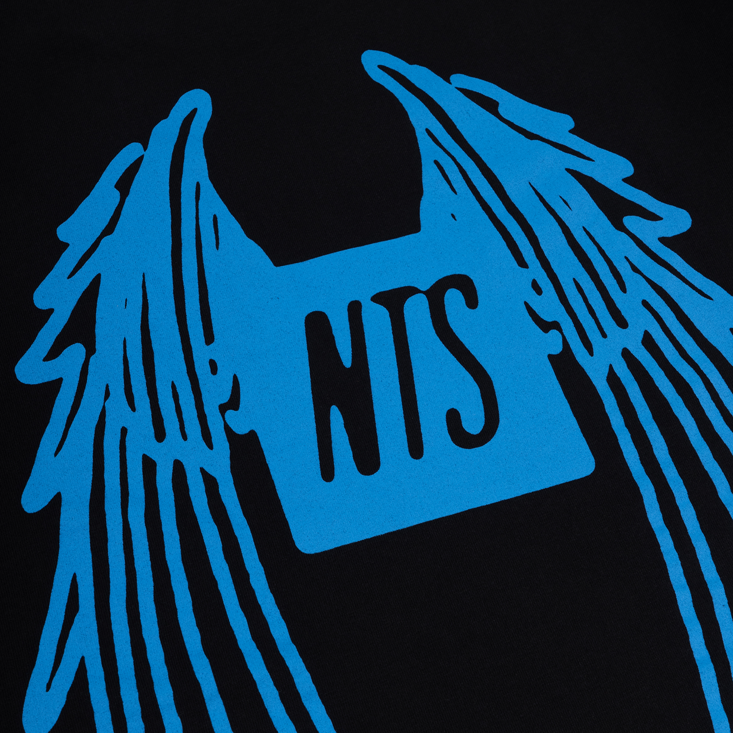 NTS RADIO - Wings Tee - Black