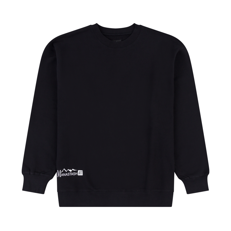 NTS RADIO - Manastash X NTS Sweatshirt - Black