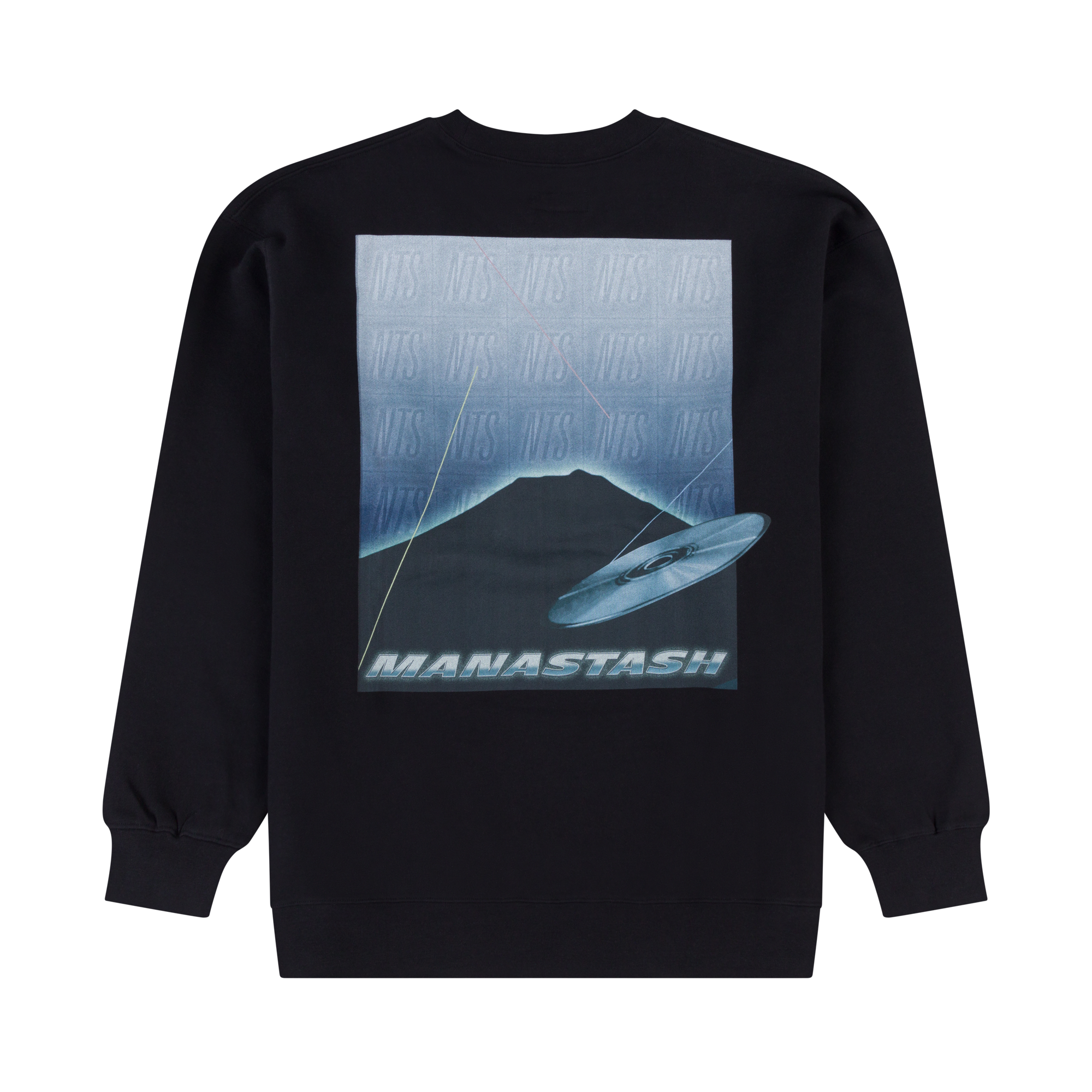 NTS RADIO - Manastash X NTS Sweatshirt - Black