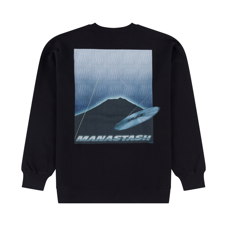 NTS RADIO - Manastash X NTS Sweatshirt - Black